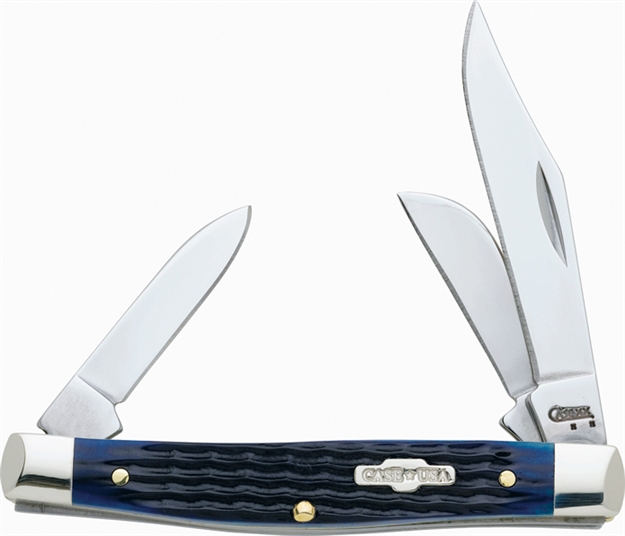 Picture of Case & Sons Cutlery CO SS Blue Med Stockman