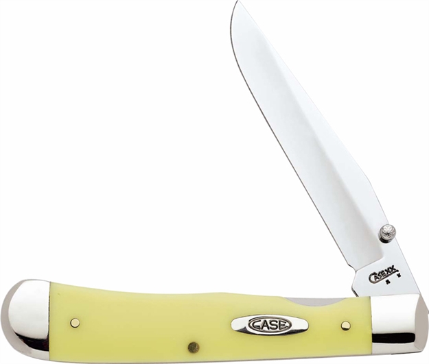 Picture of Case & Sons Cutlery CO Yellow Handle Trapperlock
