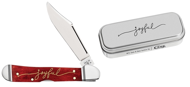 Picture of  Case 10625 Christmas Joyful Tin Copperlock Mini 021205106250