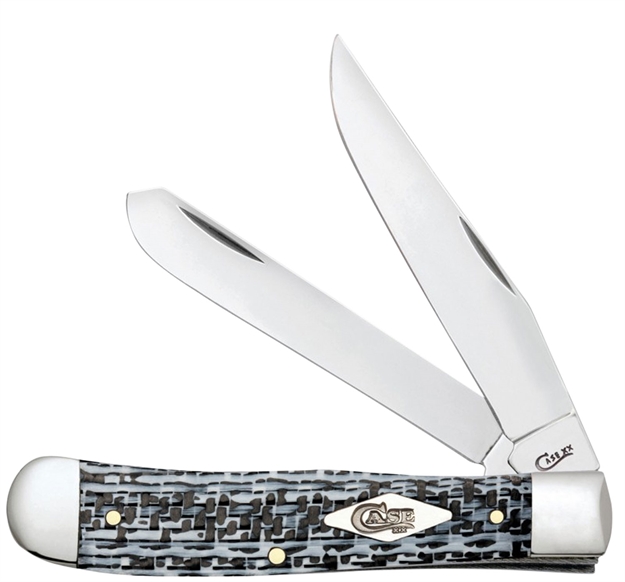 Picture of Case 38920 Trapper  
3.2"/3.3" Stainless Steel Clip Point/Spey Black/White Fiber Weave