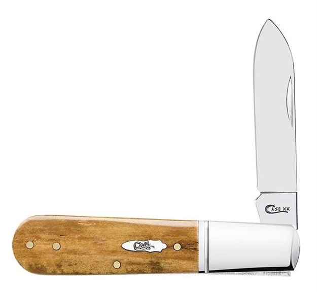 Picture of Case 58199 Barlow Classic 
2.5" Surgical Stainless Steel Spear Point Smooth Antique Bone