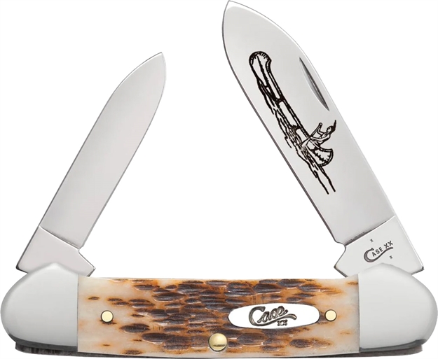 Picture of Case Knives Canoe Amber Bone 00263