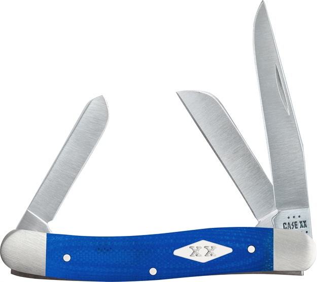 Picture of Case Knives Medium Stockman Blue G10 16752