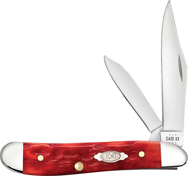 Picture of Case Knives Peanut Dark Red Bone 31948