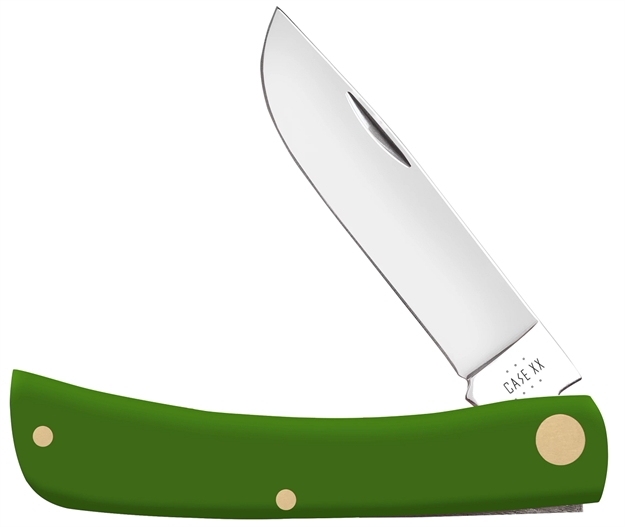 Picture of Case Knives Smooth Sod Buster JR Green 53395