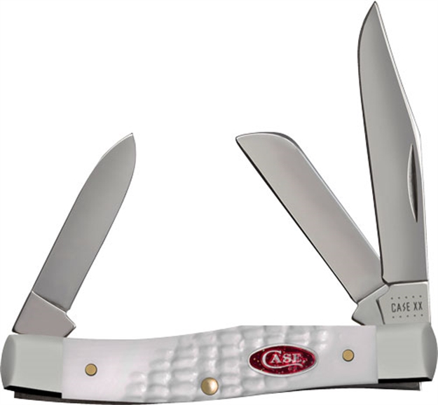 Picture of Case Knives White Synthetic Sparxx Std Jig Medium Stockman 60184