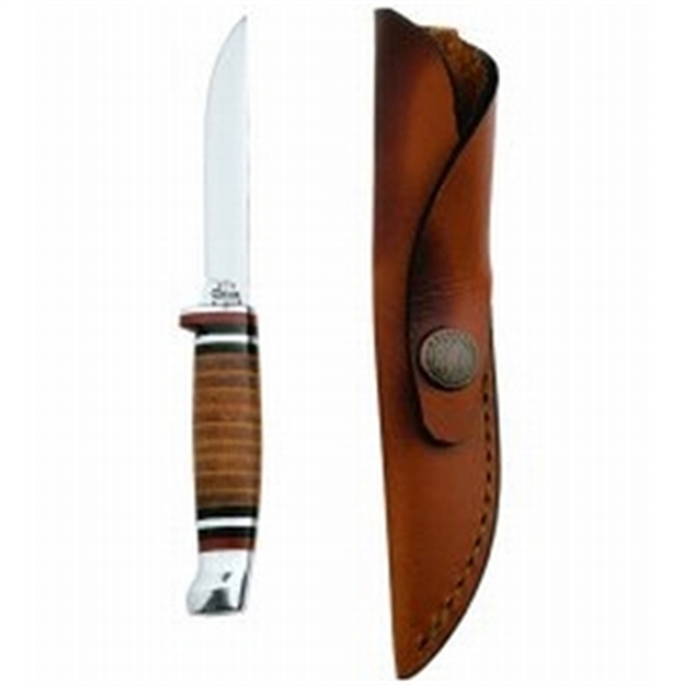 Picture of Case & Sons Cutlery CO M 3 Finn Fixed Bld Ss/Lthr