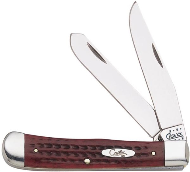 Picture of Case & Sons Cutlery CO Old Red Worn Trapper