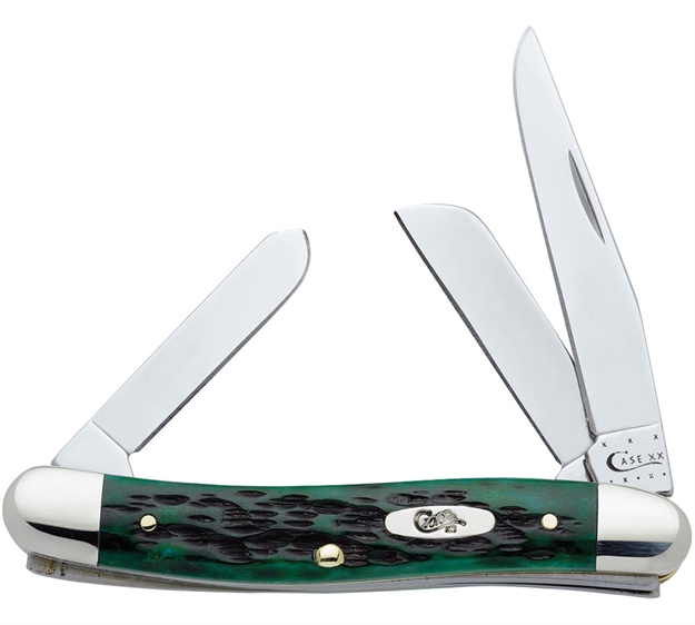 Picture of Case & Sons Cutlery CO Pwbermuda Grn Med Stkman