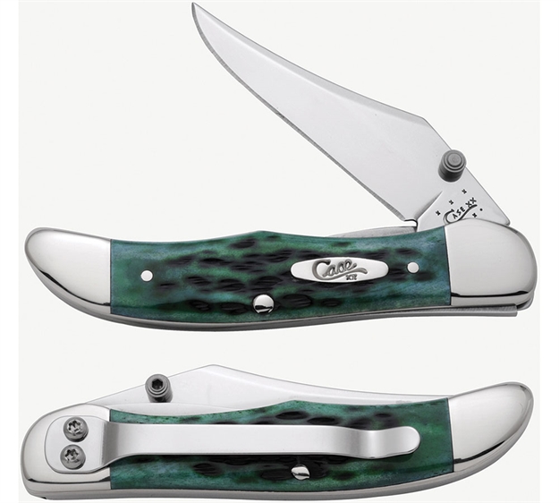 Picture of Case & Sons Cutlery CO Pwbermuda Grn Mid-Fld Htr