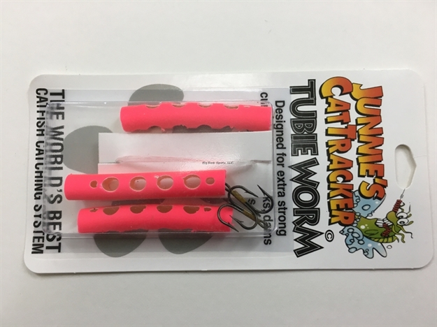 Picture of Cat Tracker Cttu3-Hp Tubie Worm Hot Pink 3Pk