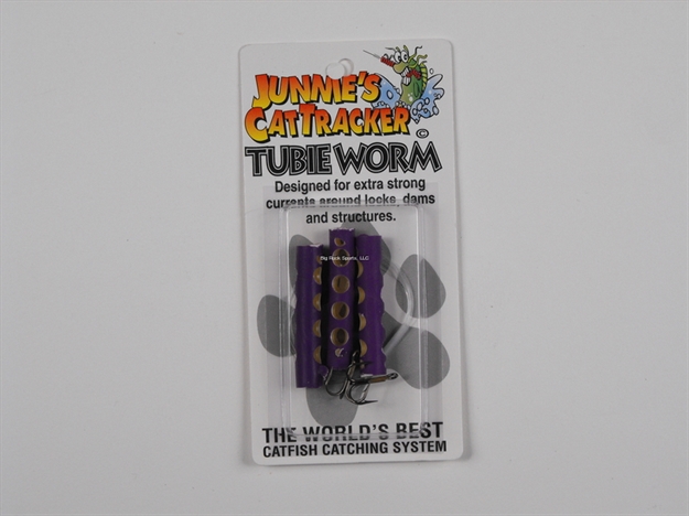Picture of Cat Tracker Cttu3-Purple Tubie Worm Purple 3/Pk