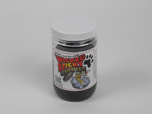 Picture of Cat Tracker Wicked Sticky 15Oz Jar Sewer Bait