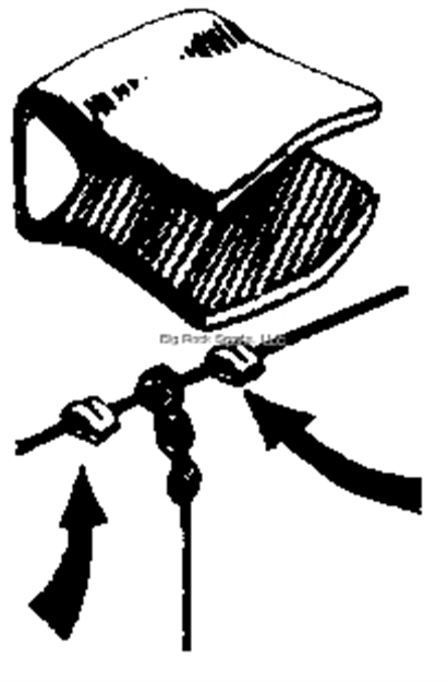 Picture of Catahoula Brass Trotline Brads Prevent Staging From Moving ON Main Line - 50Pk