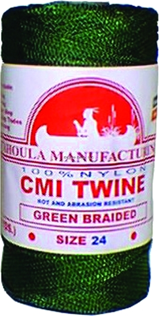 Picture of Catahoula Grn Braided Nyltwine Sz#24 1/4Lb Tube 225Lb Test 175'Tube
