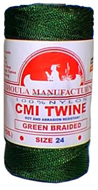 Picture of Catahoula Grn Braided Nyltwine Sz#36 1/4Lb Spl 300Lb Test 135'Tube
