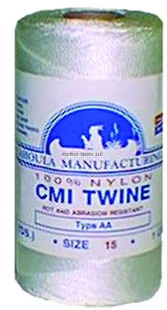 Picture of Catahoula Wht Twisted Nyltwine Sz#15 1/4Lb Tube 120Lb Test 365'Tube