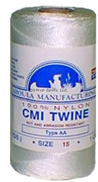Picture of Catahoula Wht Twisted Nyltwine Sz#21 1/4Lb Tube 205Lb Test 225'Tube