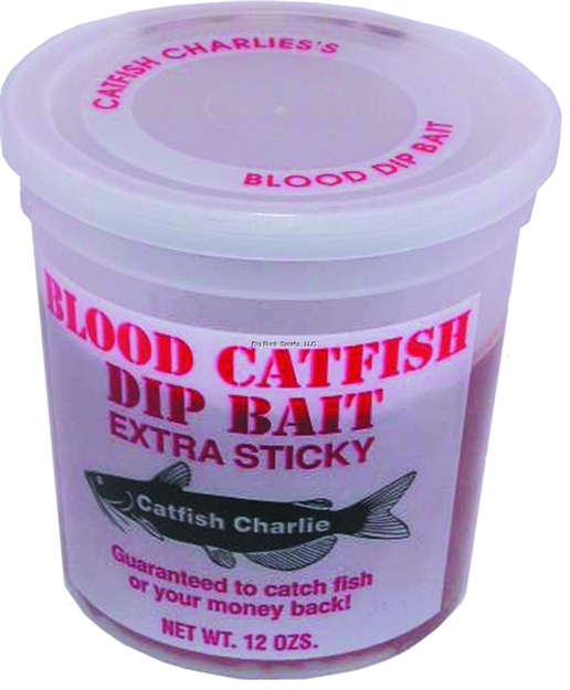 Picture of Catfish Charlie Bait Dip Bait, Blood 12Oz