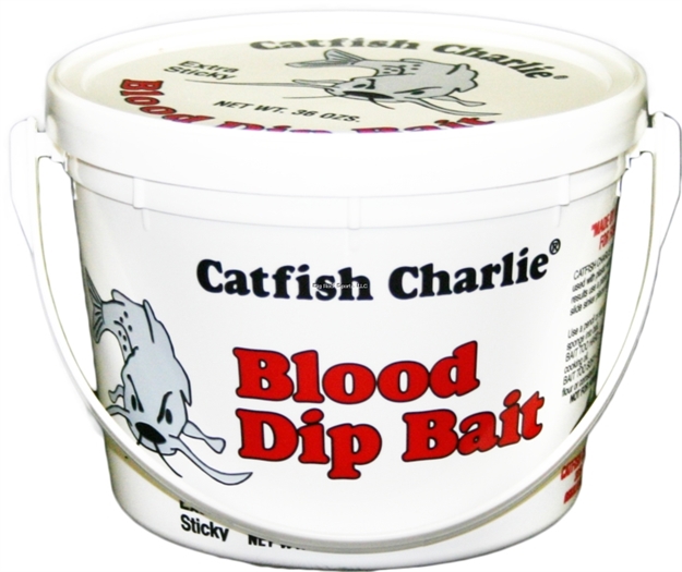 Picture of Catfish Charlie Bait Dip Bait, Blood 36Oz
