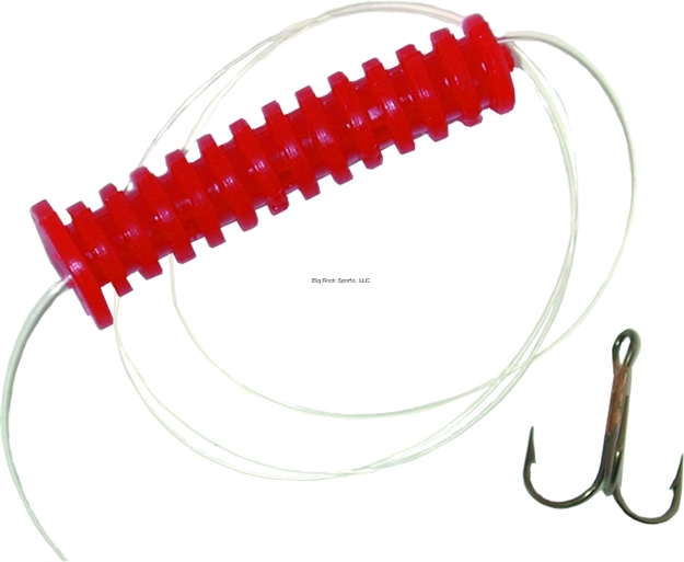 Picture of Catfish Charlie Bait Dip Bait Worm Red 12Pk