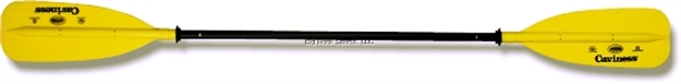 Picture of Caviness Paddles Kayak Paddle 7-1/2' 2Pc Alum Yel 8" Blade