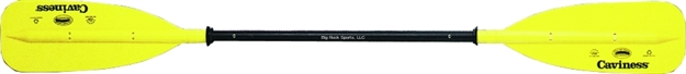 Picture of Caviness Paddles Kayak Paddle 7' 2Pc Alum Shaft Yel 5" Blade