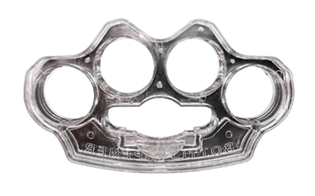 Picture of Cbg Plastic Knuckles Btl Opnr Clear CBG-BO-PK 024718514383