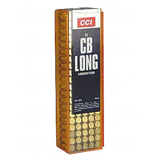 Picture of Cci/Speer CB Long Rimfire Ammo 22 Long, Lrn, 29 Grains, 710 Fps, 100 Rounds, Boxed 076683000385 -