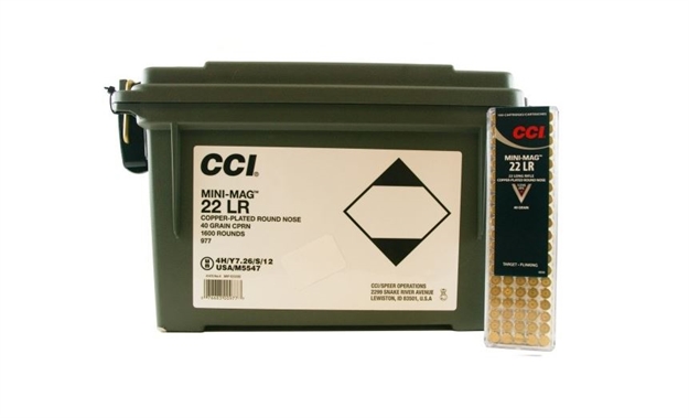 Picture of Cci 22Lr 40Gr Cprn 1600Ct Can