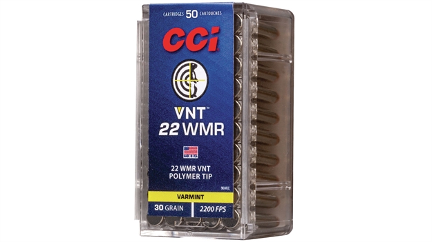 Picture of  Cci 969Cc Vnt Rimfire 22Wmr 30Gr Varmint Tipped 50 Per Box/40 Case 604544647334