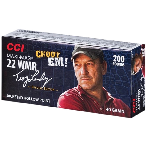 Picture of Cci/Speer Maxi Mag Rimfire Ammo 22 Win Mag, Jhp, 40 Grains, 1875 Fps, 200 Rounds, Boxed 958 076683009586