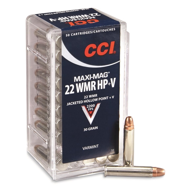 Picture of Cci 22Wmr HP Maxi-Mag +V 50Rds