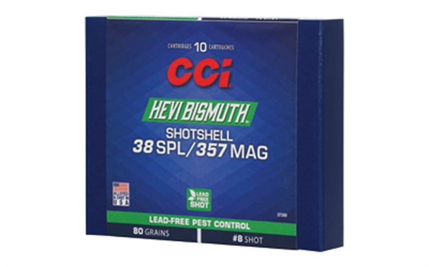 Picture of  Cci 3738B Pest Control Hevi-Bismuth 38Special/357Mag 10 Per Box/20 Case