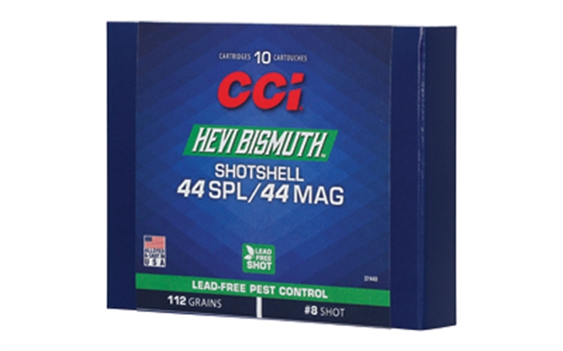 Picture of  Cci 3744B Pest Control Hevi-Bismuth 44Special/44Rem Mag 10 Per Box/20 Case