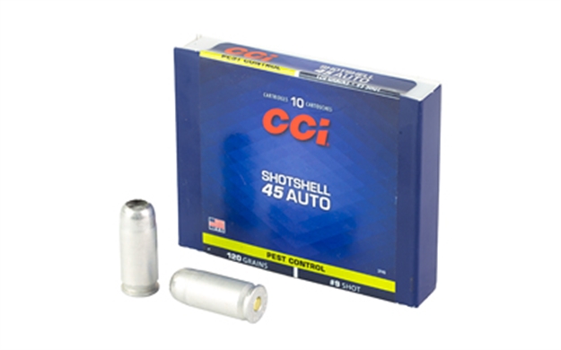Picture of Cci/Speer Centerfire Pistol Shotshell 45 Acp, 120 Gr, 1100 Fps, 10 Rnd, Boxed 3745 076683037459