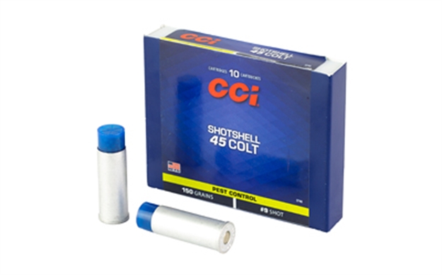 Picture of  Cci 3746 Pest Control Shotshell 45Colt 150Gr #9Shot 10 Per Box/20 Case