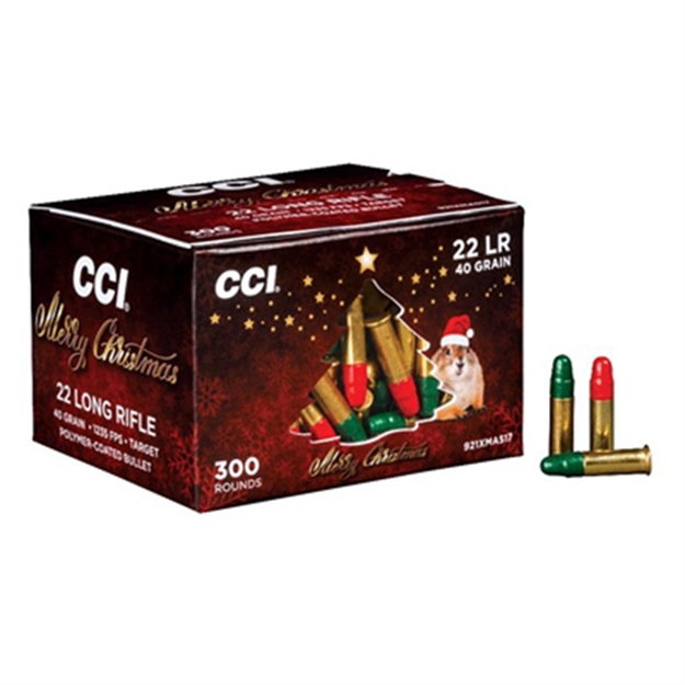 Picture of Cci Ammo 22Lr 40Gr 2017 Christmas Pack 300/10