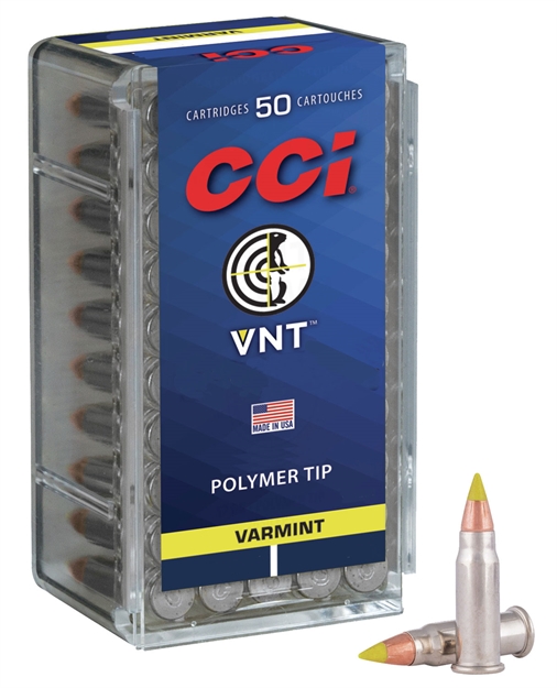Picture of  Cci 948Cc Vnt Rimfire 17Mach2 17Gr Varmint Tipped 50 Per Box/100 Case