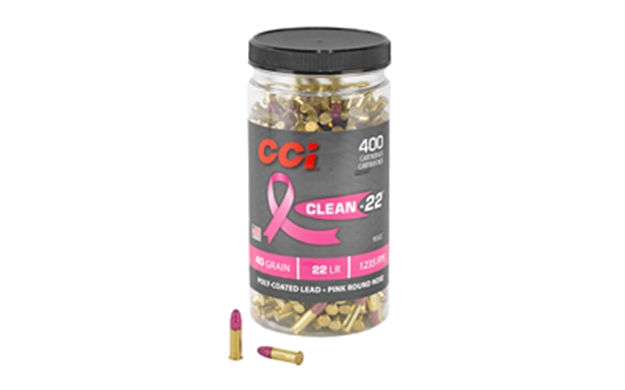 Picture of  Cci 955Cc Clean-22 Rimfire 22 LR 40 GR Lead Round Nose 400 Per Box/ 8 Case