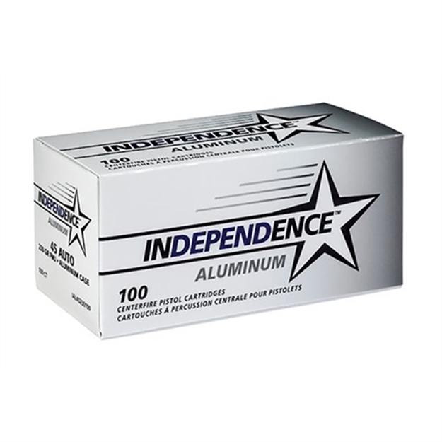 Picture of Cci Ial45230100 Independence 45 Acp 230 GR Fmj Aluminum Case 100 Bx/ 5Cs