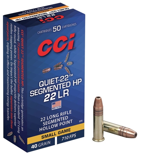 Picture of Cci Quiet 22Lr 40 Seg HP 500Rds