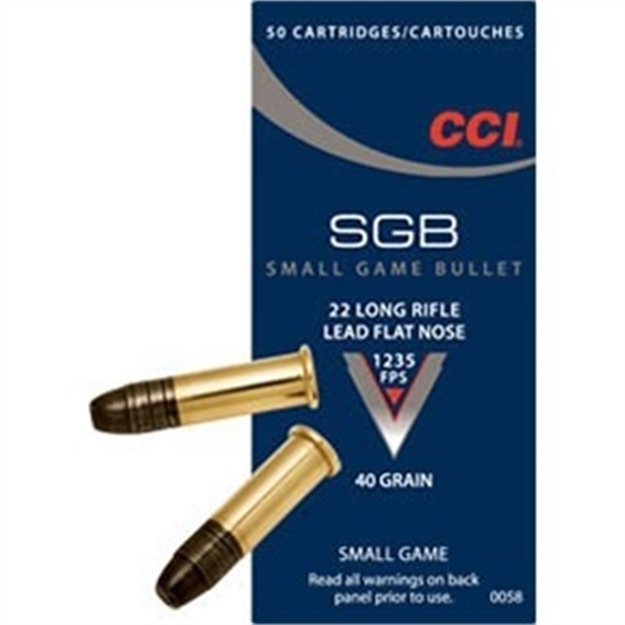Picture of Cci/Speer 22Lr 40Gr Lfn Small Game
