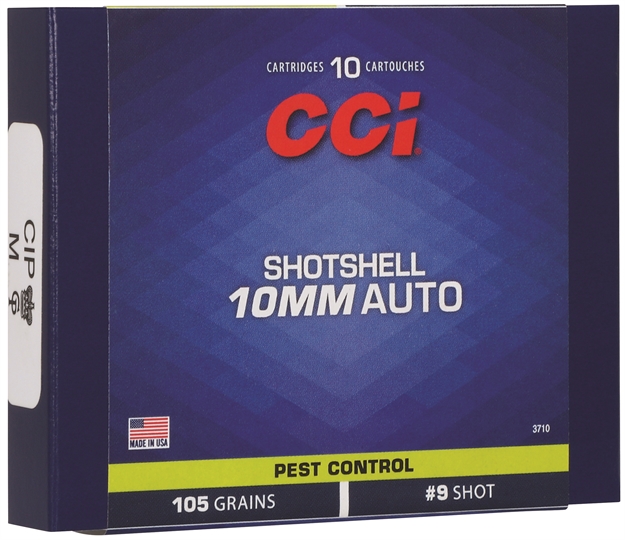 Picture of  Cci 3710 Pest Control  10Mmauto 105Gr 10 Per Box/20 Case