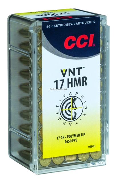 Picture of Cci/Speer 17 Hmr Vnt Yellow Varmint Tipped 17 Gr, 2650 Fps, 250 Rnd Bottle