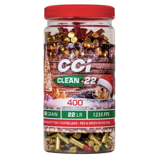 Picture of Cci/Speer Ammo 22Lr HV Red Grn Christmas 400/8