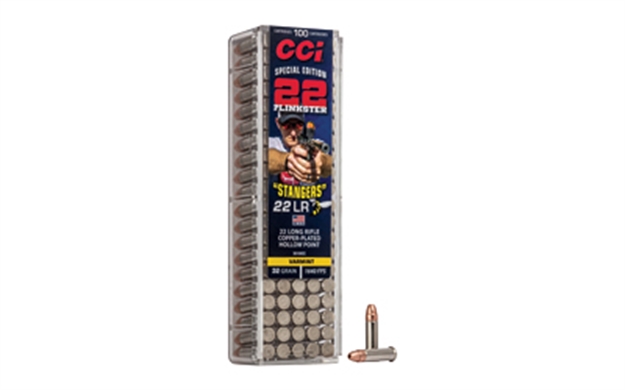 Picture of  Cci 50100Cc Stangers  22Lr 32Gr Copper Plated Hollow Point 100 Per Box/50 Case