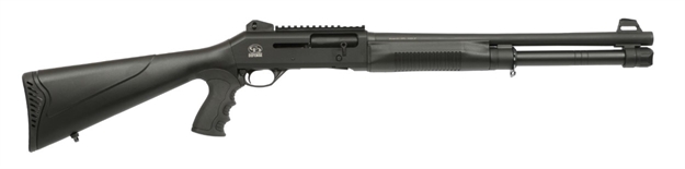 Picture of Charles Daly 601 Dps Semi-Auto Shotgun, 12 Ga., 3", 18.5" Bbl, Aluminum Receiver, Black, Polymer Stock, 5+1 Rnd 930.207 8053800941129