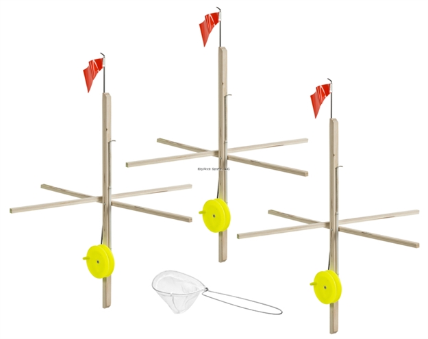 Picture of Celsius 3 Pack Tip UP W/Line & Net