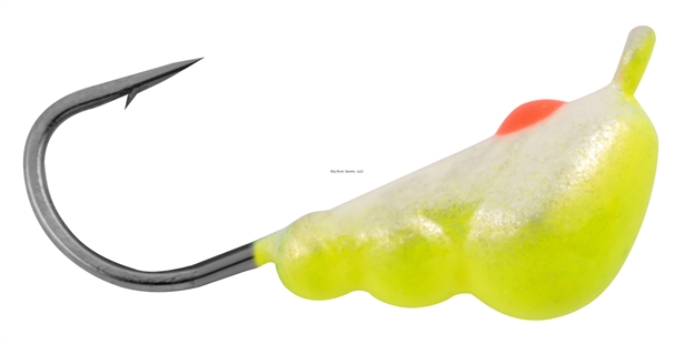 Picture of Celsius Larvae Jig 1/16 Glo/Chrt